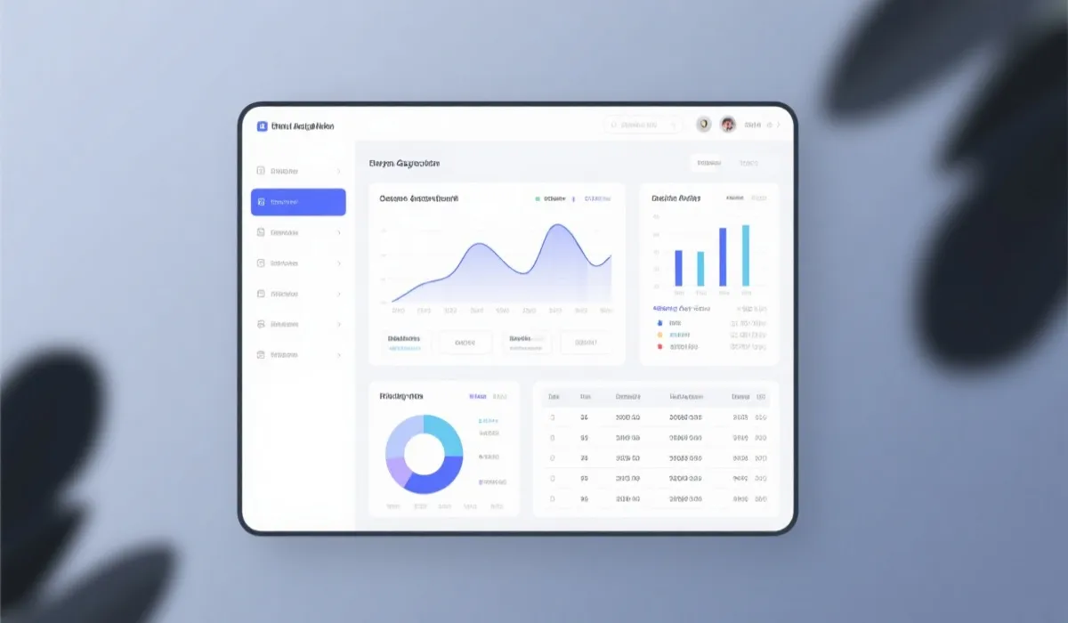 数据分析可视化示意图