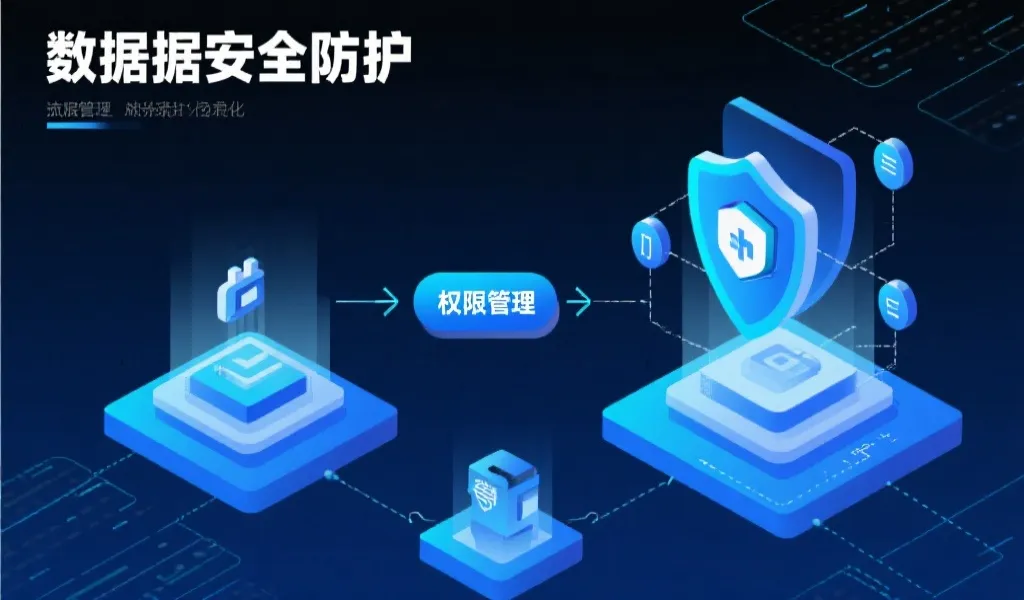 应用数据安全与权限管理示意图